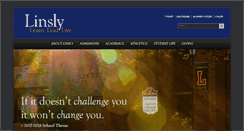Desktop Screenshot of linsly.org